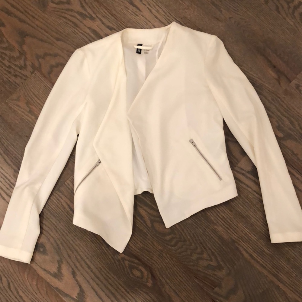 White blazer